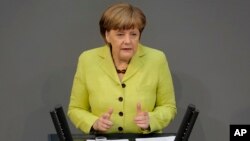 앙겔라 메르켈 독일 총리 (자료사진)