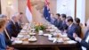 Pertemuan bilateral antara pemerintah Indonesia dan Australia di Vientiane, Laos, Kamis 8 September 2016 (foto: Biro Pers Kepresidenan).