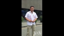 南京市民演讲纪念六四被寻衅滋事