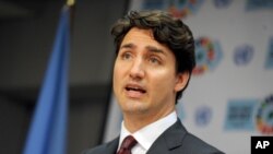 쥐스탱 트뤼도 캐나다 총리.