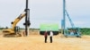 Presiden Joko Widodo melakukan groundbreaking pembangunan Kawasan Industri Hijau Indonesia di Tanjung Palas Timur, Kabupaten Bulungan, Kalimantan Utara (21/12) (Courtesy: Setpres RI/Facebook). 