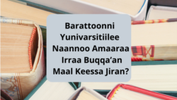 Barattoonni Yunivarsitiilee Naannoo Amaaraa Irraa Buqqa’anii Laga Daadhii_Laga Xaafoo Buufatanii Jiran Rakkoo Jajjabduu Qabna, Jedhu