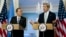 Secretary of State John Kerry, (right) and U.N. Secretary-General Ban Ki-moon in Washington, Thursday, Feb. 14, 2013.