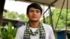 Chhun Vean, a 30-year-old local opposition CNRP activist, was charged by the Cambodian court with plotting in support of the exiled opposition leader Sam Rainy’s return. (Photo courtesy)
