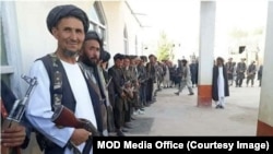 资料照片：275名塔利班武装分子参加了阿富汗萨波尔省和巴尔赫省的和平进程。