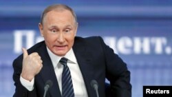블라디미르 푸틴 러시아 대통령. (자료사진)