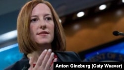 美国国务院发言人萨琪（资料照）