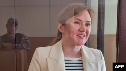 Лилия Чанышева, соратница российского оппозиционера Алексея Навального и бывший региональный координатор политической группы Навального в городе Уфа на Южном Урале (архивное фото) 