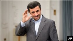 Tsohon shugaban Iran Mahmoud Ahmadinejad 