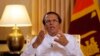 FILE - Sri Lankan President Maithripala Sirisena speaks during an interview with the Associated Press at his residence in Colombo, May 7, 2019.