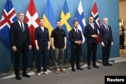 ولودیمیر زلنسکی ورهبران کشورهای اسکاندیناوی