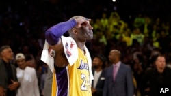 美国NBA巨星科比·布莱恩特。