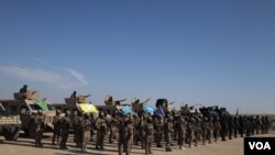 Dîmeneke şervanên HSD.