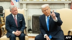 دیدار دونالد ترامپ رئیس جمهوری آمریکا با ملک عبدالله دوم پادشاه اردن در کاخ سفید - ۲۳ بهمن ۱۴۰۳ 