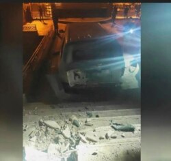 تصویری از حمله به محل اقامت نخست وزیر عراق ساعاتی بعد از حمله پهپادی.