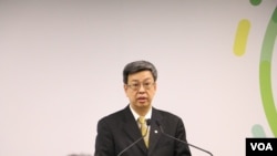 蔡英文副手陈建仁（美国之音李逸华拍摄）