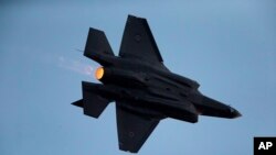 عکسی از یک جنگنده نیروی هوایی اسرائیل