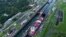 FILE — A cargo ship traverses the Agua Clara Locks of the Panama Canal in Colon, Panama, Sept. 2, 2024. 
