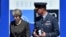 Firai Ministar Birtaniya Theresa May Ta Isa Taron NATO A Brussels, May 25, 2017. 