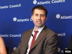 2049项目研究所研究员易思安（Ian Easton，美国之音钟辰芳拍摄）