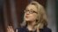 Secretary of State Hillary Rodham Clinton speaks during a Global Townterview at the Newseum in Washington, January. 29, 2013. 
