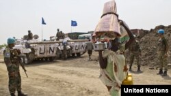 The UN Mission in South Sudan says it will stay in Jonglei state, where government troops are battling rebels led by David Yau Yau, but calls on the government to do its part, too. 