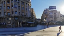 Главниот плоштад во Скопје