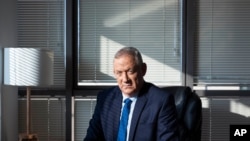 بنی گانتز، وزیر دفاع اسرائیل