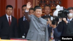 中共总书记习近平参加中国共产党建立一百周年庆祝活动(2021年7月1日）