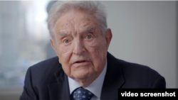 匈牙利出生的美国投资家、亿万富豪索罗斯1月31日发表一段视频讲话，其中他提到中共总书记习近平在中共二十大上或无法如愿连任。（视频截图）