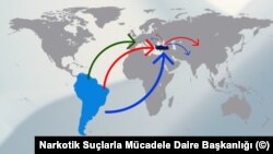 Експертите велат дека земјата станува транзитен центар на дрога.