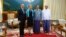 အမေရိကန်အဆင့်မြင့်သံ မြန်မာအစိုးရ အကြီးတန်း တာဝန်ရှိသူတွေနဲ့တွေ့ဆုံစဉ်။ ( သတင်းဓာတ်ပုံ-U.S. Embassy Rangoon)