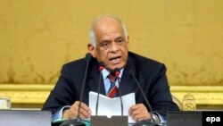 Ali Abdel-Al, le président égyptien, au Caire, en Egypte, 10 janvier 2016. epa / NAMER GALAL ÉGYPTE OUT