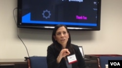 维吉尼亚大学媒体研究助理教授孔安怡（美国之音方冰拍摄）