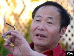 陈维明（美国之音国符拍摄）