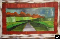 Donkor also has an eye for art, and has filled his stores with paintings from Ghana