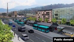 የከተማ አውቶብስ የፍጥነት መንገድ