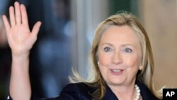 የውጭ ጉዳይ ሚኒስትር ሂላሪ ክሊንተን 