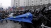 Demonstran Ukraina Bentrok dengan Polisi Soal Kesepakatan Uni Eropa