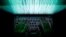 FILE - A man types on a computer keyboard in this illustration, Feb. 28, 2013. A U.S.-based cybersecurity intelligence group says that it has seen Iranian state hackers using more ransomware.