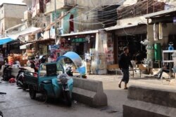 An urban refugee camp in Beirut, Lebanon is plagued with poverty in a country reeling from political and financial crises on Dec. 2, 2019. (Heather Murdock/VOA)