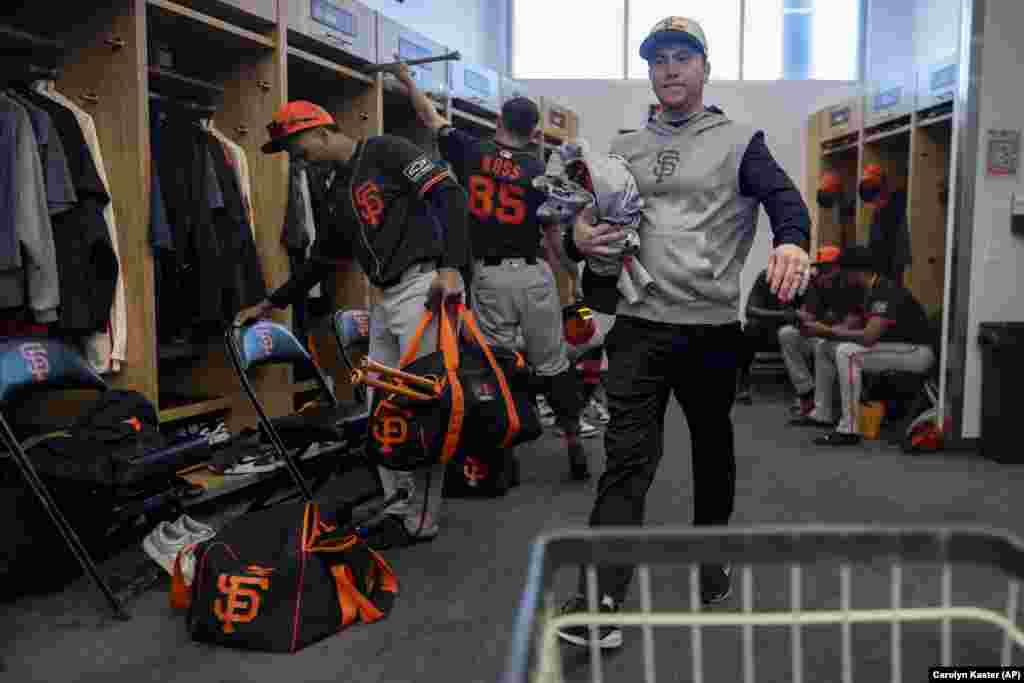 Doing The Laundry Spring Baseball