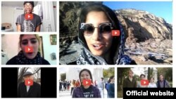 미 서부 캘리포니아에 본부를 둔 대북 인권단체 링크(Link)의 '북한에 메세지 보내기' 프로젝트 참가자들의 영상 모음. (자료사진)