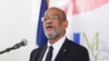 FILE - Haitian Prime Minister Ariel Henry speaks at a ceremony in Port-au-Prince, Haiti, Nov. 26, 2021. 