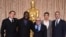 (left to right) Directors David O. Russell, Steve McQueen, Martin Scorsese, Alexander Payne and Alfonso Cuarón at the Oscar® nominee at the Oscar® Nominees Luncheon in Beverly Hills Monday, February 10, 2014. 