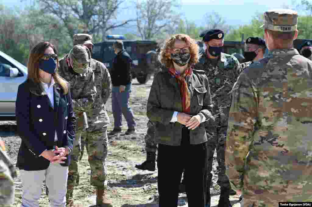 Krivolak - Radmila Sekerinska and US Ambassador Kate M. Byrnes