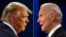 Donald Trump and Joe Biden combo