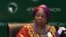 South African Home Affairs Minister Nkosazana Dlamini-Zuma addresses the media during the leaders meeting at the African Union (AU) in Addis Ababa July 15, 2012. 