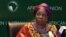 South African Home Affairs Minister Nkosazana Dlamini-Zuma addresses the media during the leaders meeting at the African Union (AU) in Addis Ababa July 15, 2012. 