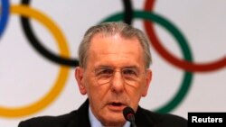 国际奥委会主席9月4日在记者会上